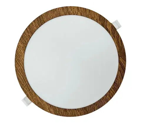 Svietidlá  LED Podhľadové svietidlo CIRCLE LED/24W/230V 4200K pr. 29,6 cm hnedá 008 0001157