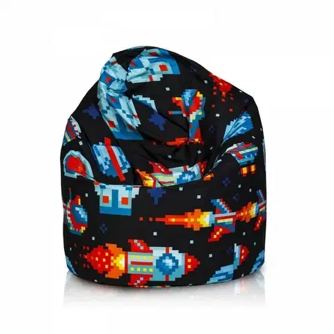 Sedacie vaky a kocky Sedací vak Sako Modern polyester TiaHome - Rakety