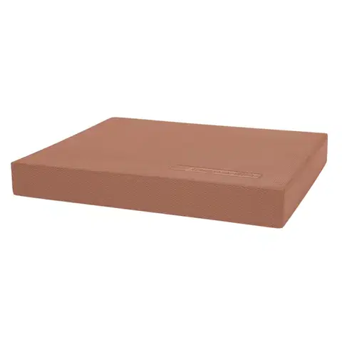 Bloky na jógu Penová jóga balančná podložka inSPORTline Brik mocha mousse
