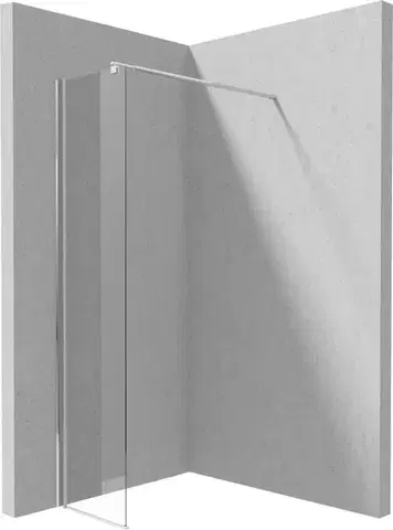 Sprchové dvere Deante Kerria Plus, sprchová zástena typu Walk-In, systém Kerria Plus - 40 cm, chrómová, DEA-KTS_084P