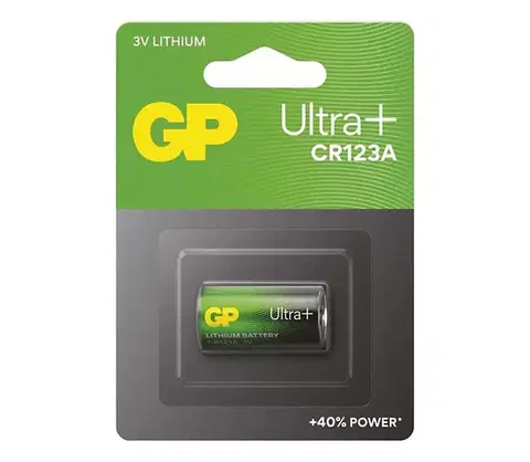 Predlžovacie káble  Lítiová batéria CR123A GP LITHIUM 3V/1550 mAh B1501