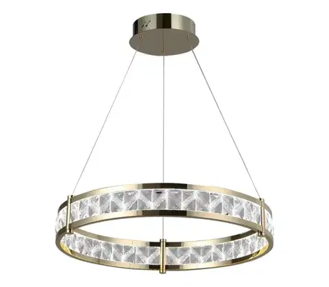 Svietidlá  LED Stmievateľný luster na lanku ENRIQUE LED/40W/230V 3000-6000K +diaľkové ovládanie N2001