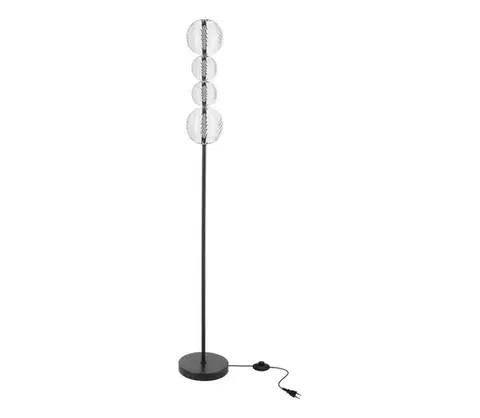 Lampy  LED podlahová lampa PLAYA LED/15W/230V čierna 54-50557