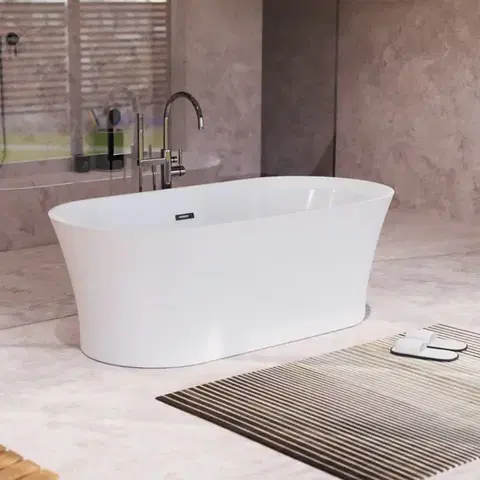 Vane H K - Voľne stojaca akrylátová vaňa FANCY 170 x 80 cm FANCY170