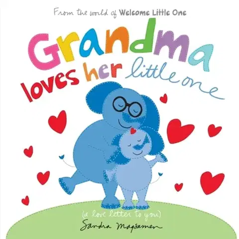 Leporelá, krabičky, puzzle knihy Grandma Loves Her Little One - Sandra Magsamen
