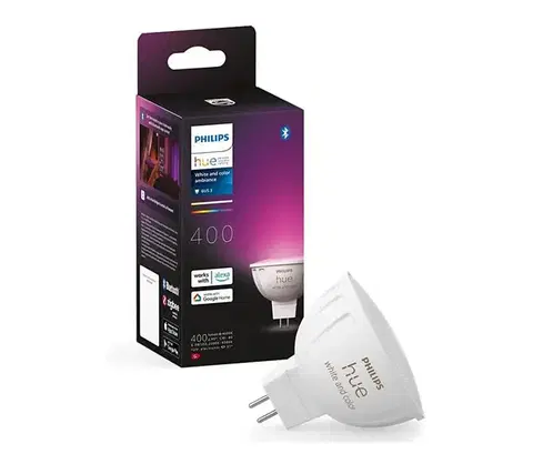 Žiarovky Philips Hue WACA LED žiarovka 6.3W GU5.3 MR16 12V 400lm 2200K-6500K RGB IP20 8719514491403