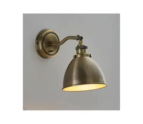 Svietidlá Endon 98746 - Nástenné bodové svietidlo FRANKLIN 1xE14/7W/230V mosadz 98746