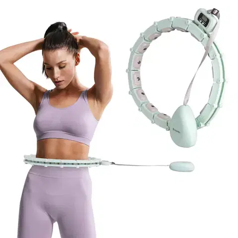 Ostatné fitness náradie Masážna obruč inSPORTline Weight Hoop Lite 69-135 cm