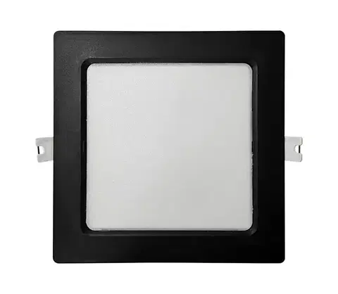 Svietidlá  LED Podhľadové svietidlo SQUARE LED/12W/230V 4000K 17x17 cm čierna 008 0001211
