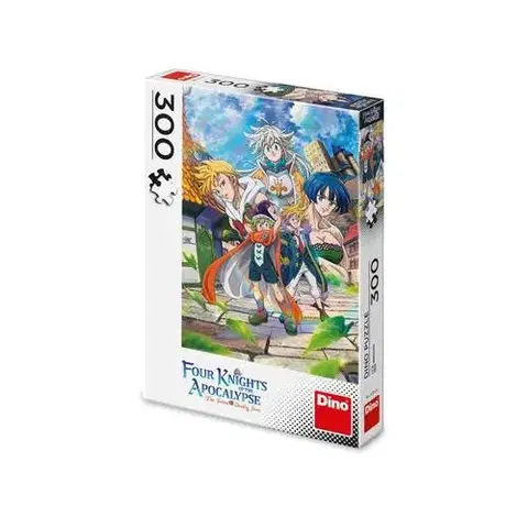 XL dieliky Dino Toys Puzzle Anime: Seven Deadly Sins - Partička 300 XL Dino