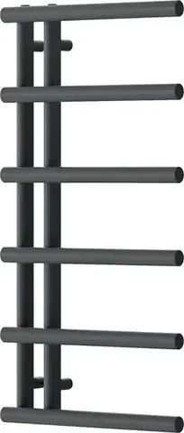Radiátory do kúpeľne MEXEN - Jukon vykurovací rebrík/radiátor 988 x 500 mm, 461 W, antracit W116-0988-500-00-66