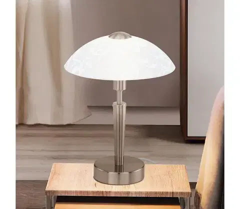 Lampy EGLO 91238 - Stmievateľná stolná lampa SOLO 1 1xE14/60W/230V 91238