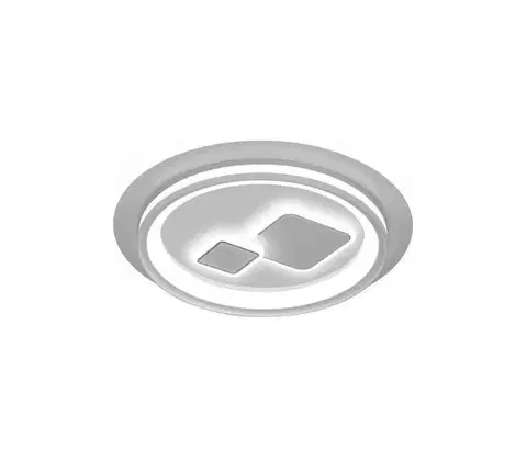 Svietidlá  CLN-52185A-WH - LED stmievateľné stropné svietidlo PARCO LED/55W/230V, priemer 50 cm, biele + diaľkové ovládanie CLN-52185A-WH