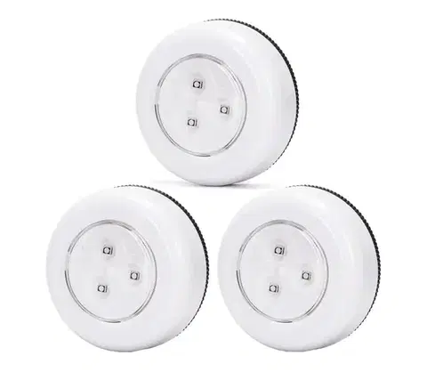 Svietidlá  B.V.  - Súprava 3x LED RGB prenosných nočných svietidiel LED/3xAAA + DO B10308Q41