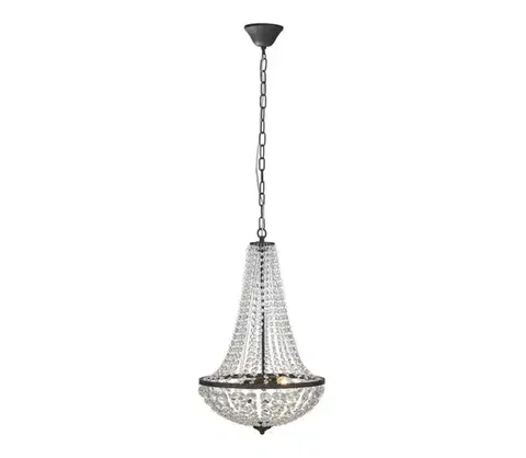 Svietidlá Markslöjd 107027 - Krištáľový luster na reťazi GRÄNSÖ 2xE14/40W/230V 107027