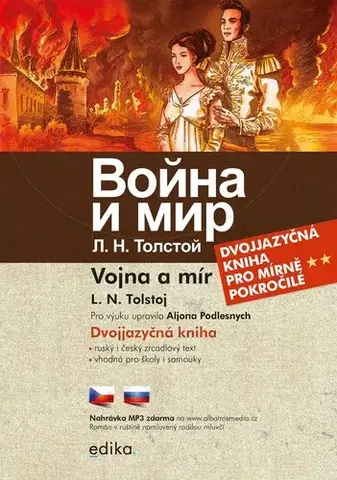 Romantická beletria Vojna a mír B1/B2 - Aljona Podlesnych