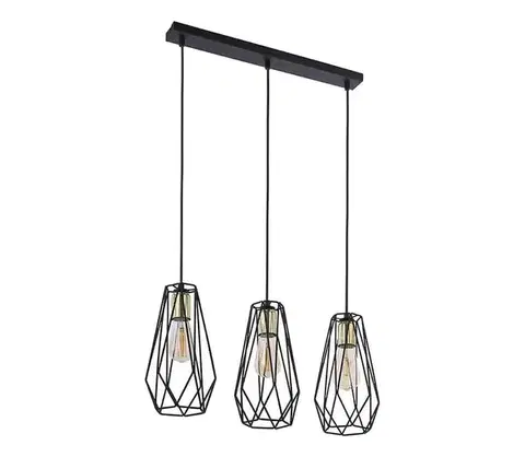 Svietidlá  Luster na lanku LUGO 3xE27/15W/230V 2549