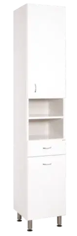 Kúpeľňový nábytok Kúpeľňová skrinka vysoká Keramia Pro 35x192x33,3 cm biela PROV35K PROV35K