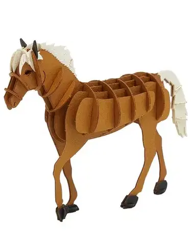 3D puzzle 3D Creative Farebné 3D puzzle Kôň