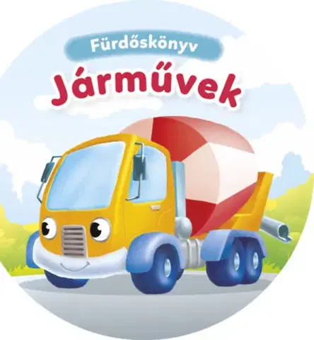 Knižky do vane Járművek - Fürdőskönyv