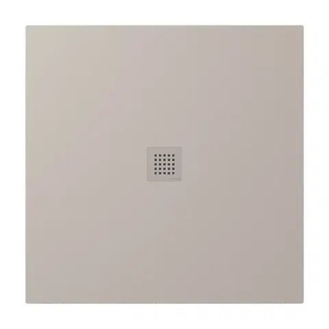 Vane POLYSAN - TRENECA sprchová vanička z liateho mramoru s možnosťou úpravy rozmeru 100x100cm, béžová matná 84301.81