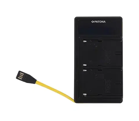 Predlžovacie káble PATONA - Nabíjačka Dual Sony NP-F970/F960/F950 USB PT141525