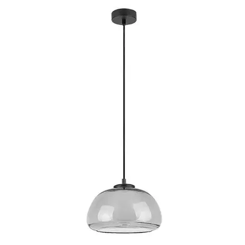 Svietidlá Rabalux 72275 moderný závesný luster Elowen, dymová, G9, 1x max. 5W