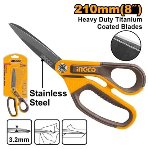Kuchynské nožnice Kinekus Nožnice pre domácnosť univerzálneTITANIUM 210 mm INGCO KLC