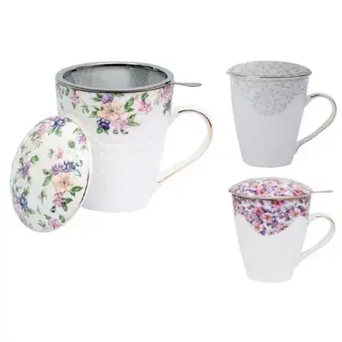 Hrnčeky a šálky Kinekus Hrnček porcelánový 430 ml VALENTINA so sitkom