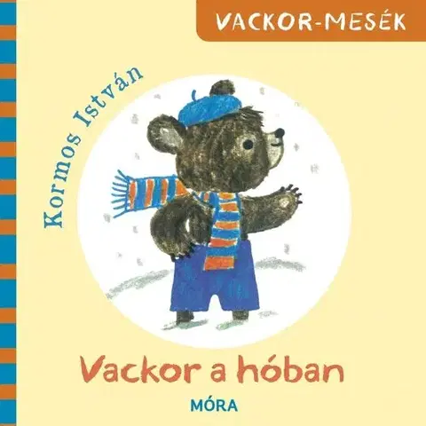 Leporelá, krabičky, puzzle knihy Vackor a hóban - István Kormos