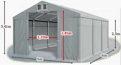 Skladové stany Skladový stan 5x6m PROFI