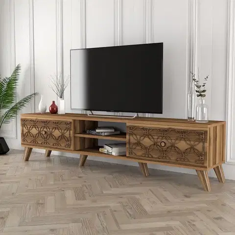 TV stolíky TV stolík Class - Walnut