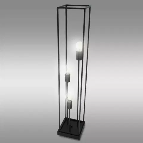 Moderné lampy do obývačky Stojanová lampa Horus 2889/LSW-B-3 LP3