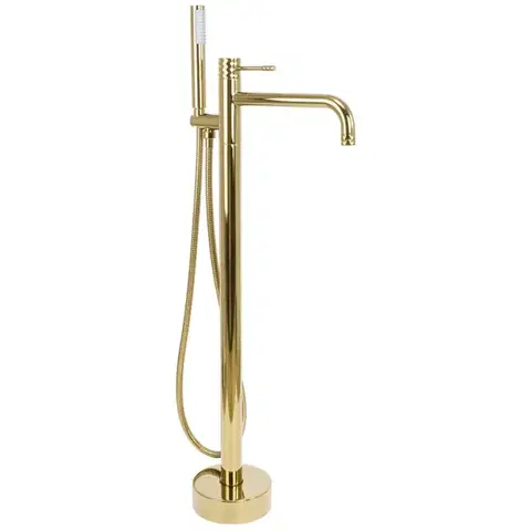 Kúpeľňové batérie REA - Voľne stojace batérie Lungo Diamond Gold REA-B2249