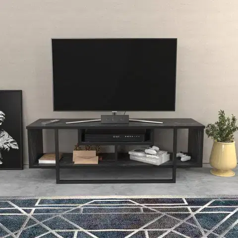 TV stolíky TV stolík Asal 120 - Black