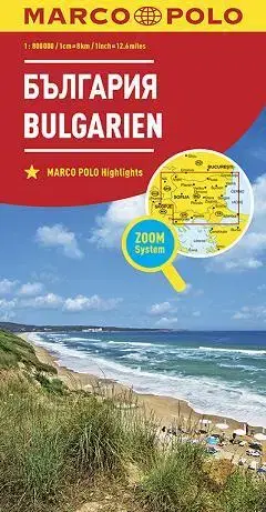 Európa Bulgarien 1:800 000