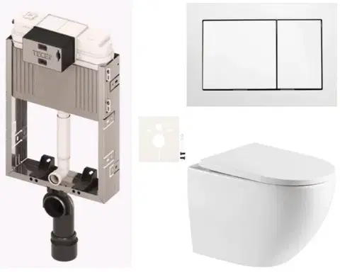 Záchody Závesný WC set na zamurovanie SAT SIKOTZTOR67B SIKOTZTOR67B