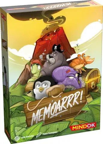 Rodinné hry Mindok Hra Memoarrr! Mindok