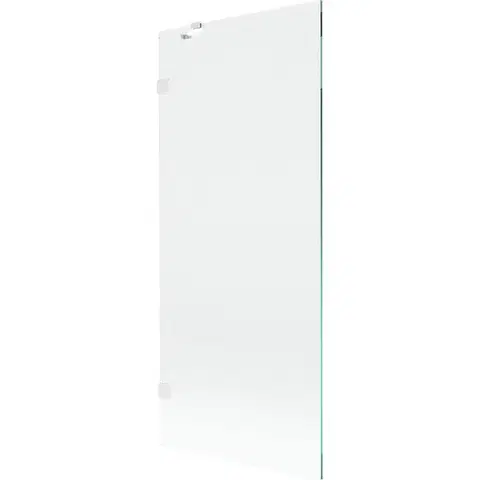 Sprchové dvere MEXEN/S - Lunar vaňová zástena FIX 80 x 150, transparent, biela 897-080-000-20-00