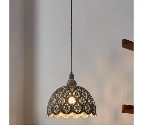 Svietidlá Eglo 49717 - Závesné svietidlo TALBOT 2 1xE27/60W 49717