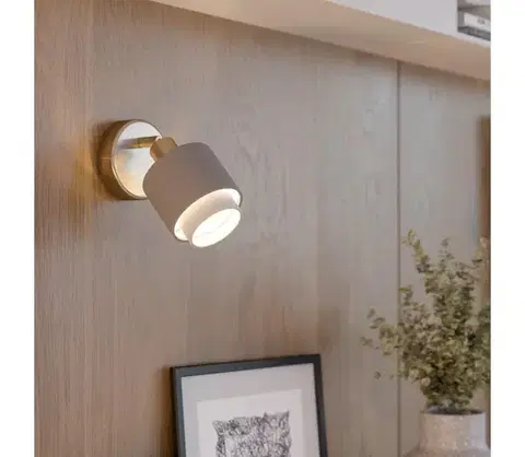 Svietidlá Eglo 901045 - Nástenné bodové svietidlo BELLIZZI 1xE14/7,5W/230V 901045