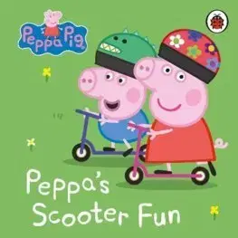 Leporelá, krabičky, puzzle knihy Peppa Pig: Peppa's Scooter Fun