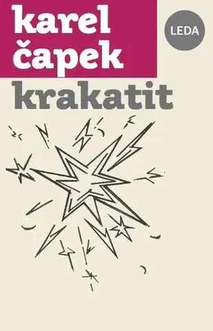Česká beletria Krakatit - Karel Čapek