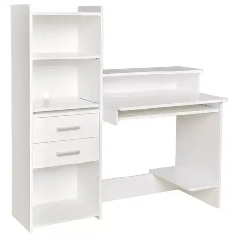 Písacie stoly Písací stôl Adrian biely