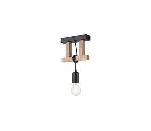 Svietidlá  Prisadený luster LEONIDAS 1xE27/60W/230V LM-1.135 dab