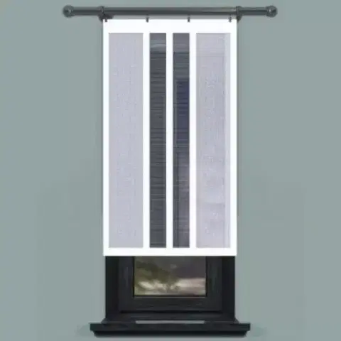 Záclony do obývačky Záclonový panel Temida/AWG67700/60x120 mm
