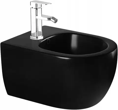 Doplnky do kúpeľne MEXEN - Carmen bidet závesné, čierna matná 35884985