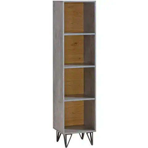 Regály v podkrovnom štýle Regál Lofter LO11