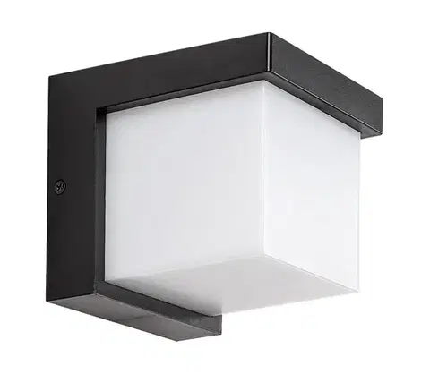 Svietidlá Rabalux 77095 - LED Vonkajšie nástenné svietidlo ANDELLE LED/10W/230V IP54 čierna 77095