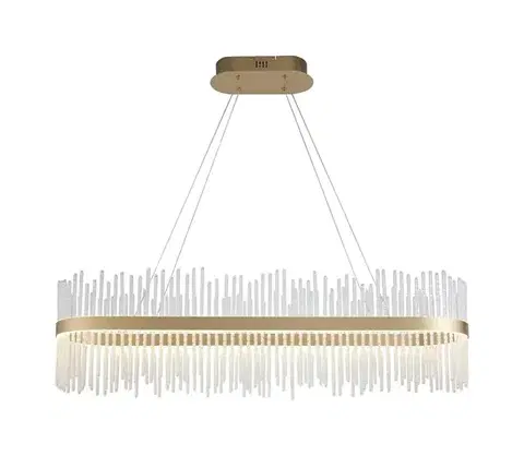 Svietidlá Endon 104082 - Stmievateľný LED luster na lanku ADRIEL LED/47W/230V 3000K zlatý 104082